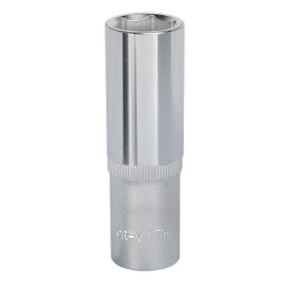 SEALEY - S1217D WallDrive� Socket 17mm Deep 1/2"Sq Drive