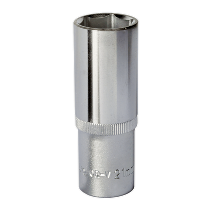SEALEY - S1221D WallDrive� Socket 21mm Deep 1/2"Sq Drive