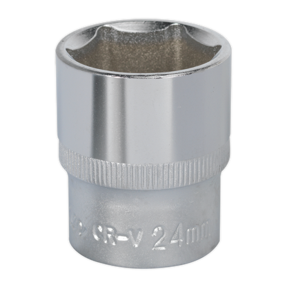 SEALEY - S1224 WallDrive� Socket 24mm 1/2"Sq Drive