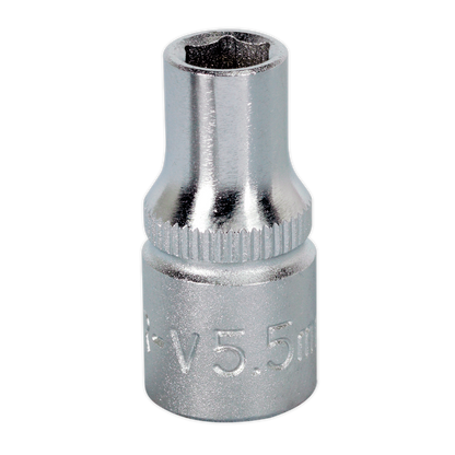 SEALEY - S14055 WallDrive� Socket 5.5mm 1/4"Sq Drive