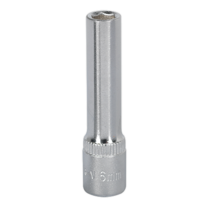 SEALEY - S1406D WallDrive� Socket 6mm Deep 1/4"Sq Drive