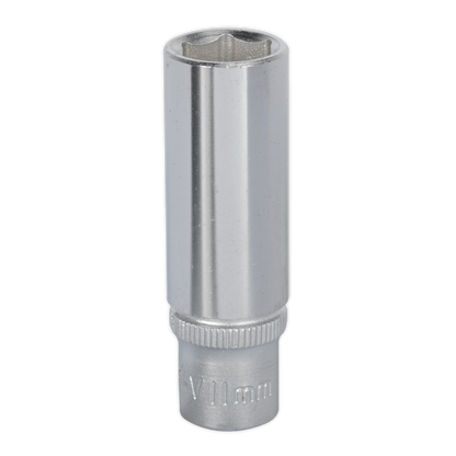 SEALEY - S1411D WallDrive� Socket 11mm Deep 1/4"Sq Drive