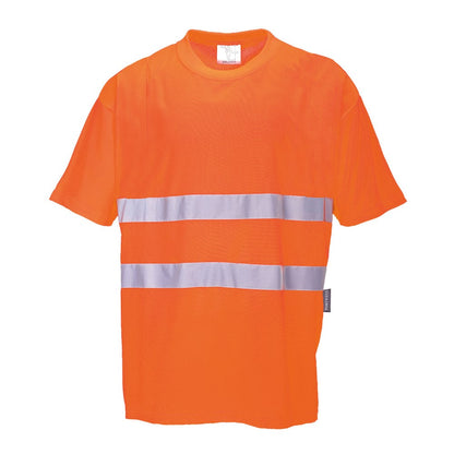 Portwest S172ORRM -  sz M Cotton Comfort T-Shirt - Orange
