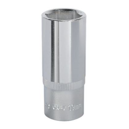 SEALEY - S3819D WallDrive� Socket 19mm Deep 3/8"Sq Drive