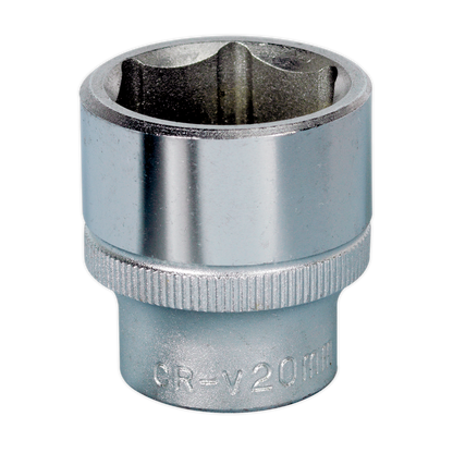 SEALEY - S3820 WallDrive� Socket 20mm 3/8"Sq Drive