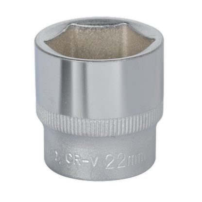 SEALEY - S3822 WallDrive� Socket 22mm 3/8"Sq Drive