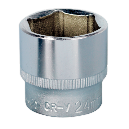 SEALEY - S3824 WallDrive� Socket 24mm 3/8"Sq Drive
