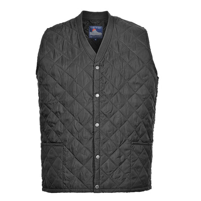 Portwest S413BKRL -  sz L Kinross Bodywarmer - Black