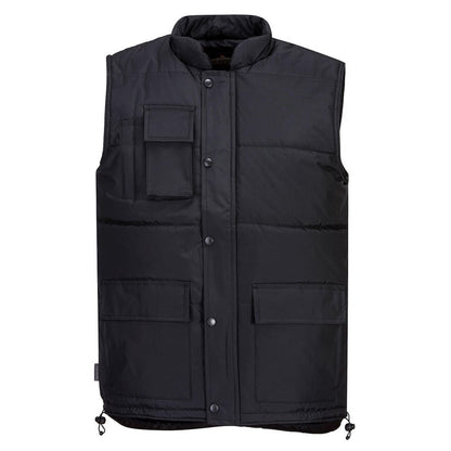 Portwest S415BKRS -  sz S Classic Bodywarmer - Black