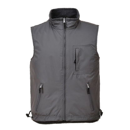 Portwest S418GRRL -  sz L RS Reversible Bodywarmer - Grey