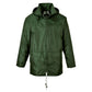Portwest S440 Olive Sz L Classic Rain Jacket Coat Waterproof Hooded Zipped