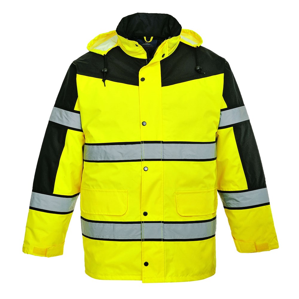 Portwest S462YERXL -  sz XL Hi-Vis Classic Two Tone Jacket - Yellow