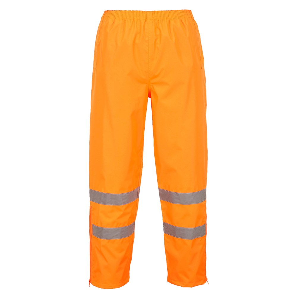 Portwest S487ORRM -  sz M Hi-Vis Breathable Trousers - S487 Orange