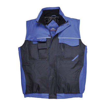 Portwest S560NRRM -  sz M RS Two-Tone Bodywarmer - Navy/Royal