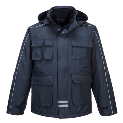 Portwest S563NARXL -  sz XL RS Multi-Pocket Parka - Navy