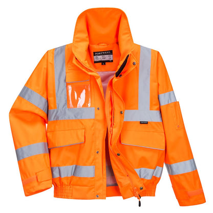 Portwest S591ORRXL -  sz XL Extreme Bomber Jacket - Orange