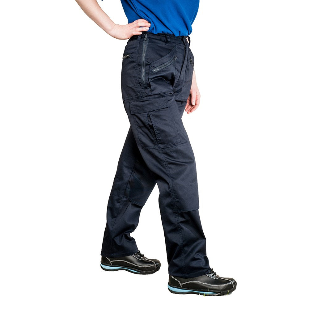 Portwest S687NATS -  sz S Ladies Action Trousers - Navy