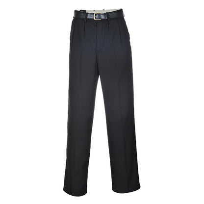 Portwest S710BKR42 -  sz 42 London Trousers - Black