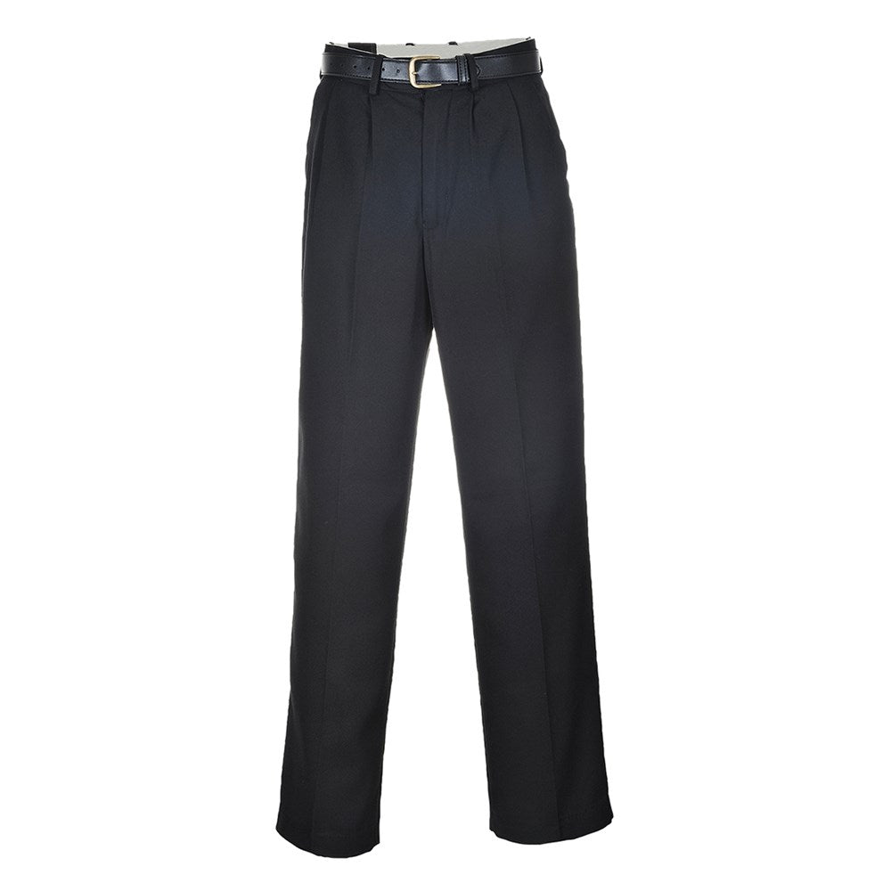 Portwest S710BKR44 -  sz 44 London Trousers - Black