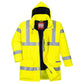 Portwest S778YER4XL -  sz 4XL Bizflame Rain Hi-Vis Antistatic FR Jacket - Yellow