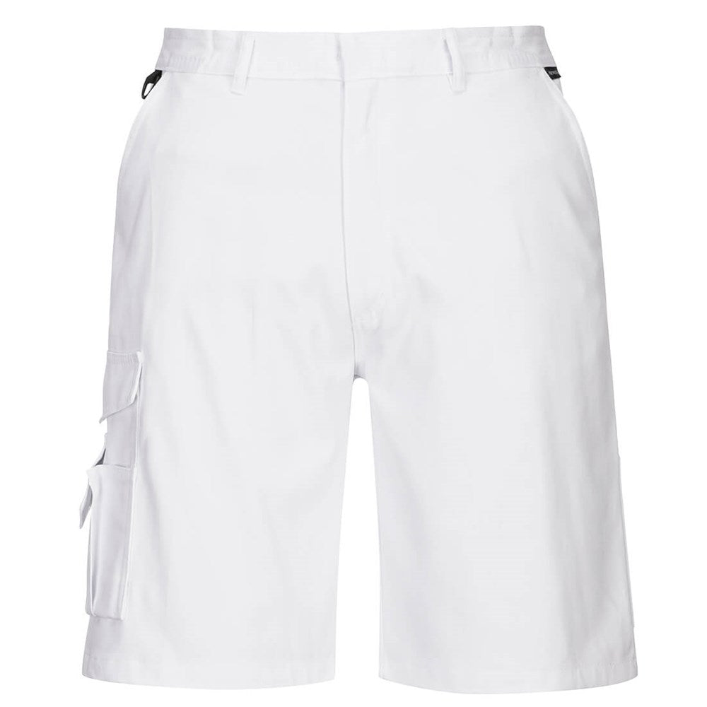 Portwest S791 -  Painters Shorts - White