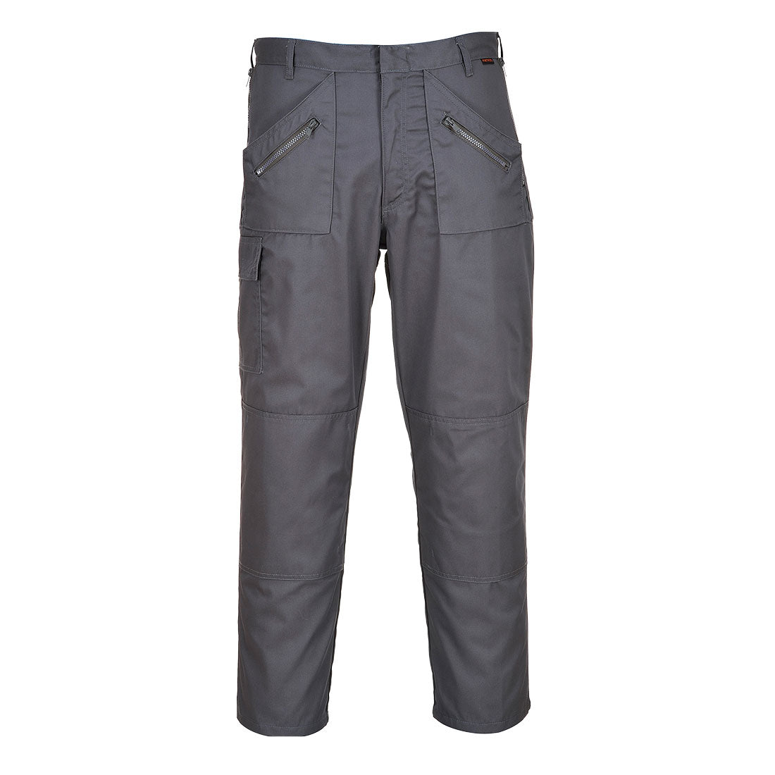 Portwest S887- Grey Sz 30 Regular Action Work Trousers Safety