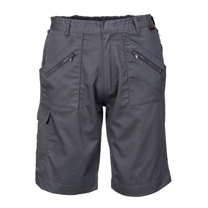 Portwest S889ZORXXL -  sz 2XL Action Shorts - Zoom Grey