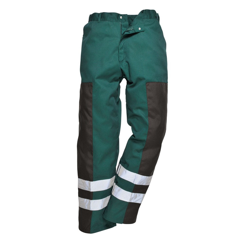 Portwest S918BGRXXL -  sz 2XL Ballistic Trousers - Bottle Green