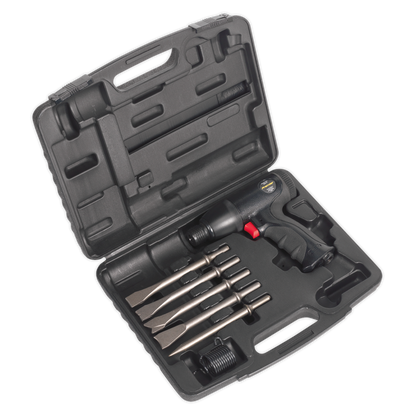 SEALEY - SA613 Air Hammer Kit Composite Premier - Medium Stroke