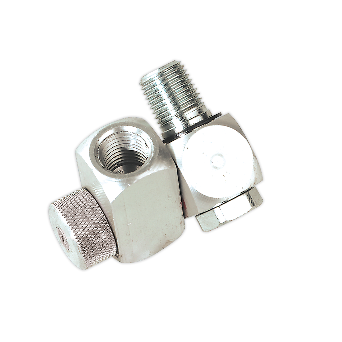 SEALEY - SA900 Z-Swivel Air Hose Connector with Regulator 1/4"BSP