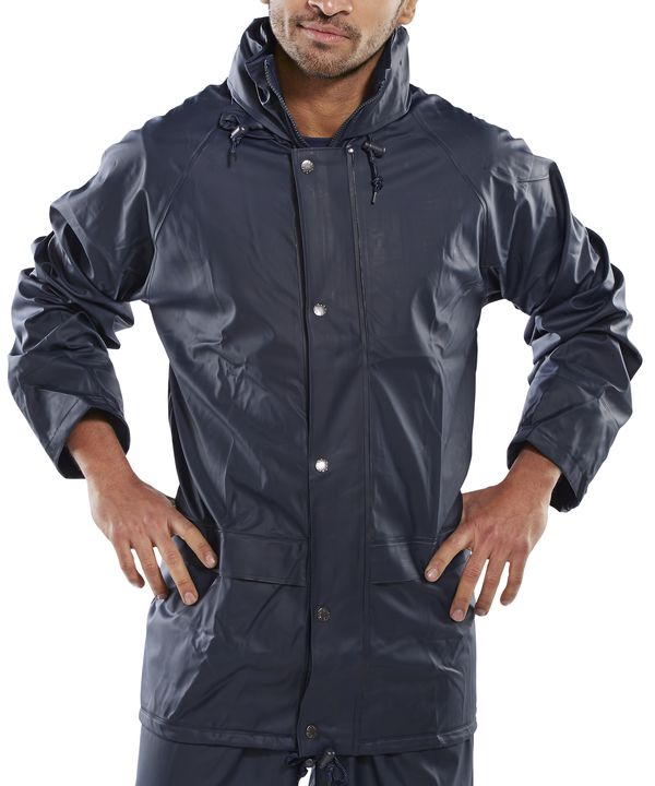 BEESWIFT SUPER PU JACKET NAVY BLUE XL