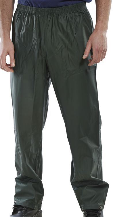 BEESWIFT SUPER PU TROUSERS OLIVE GREEN L