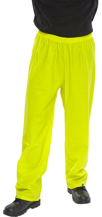 BEESWIFT SUPER PU TROUSERS SATURN YELLOW XL
