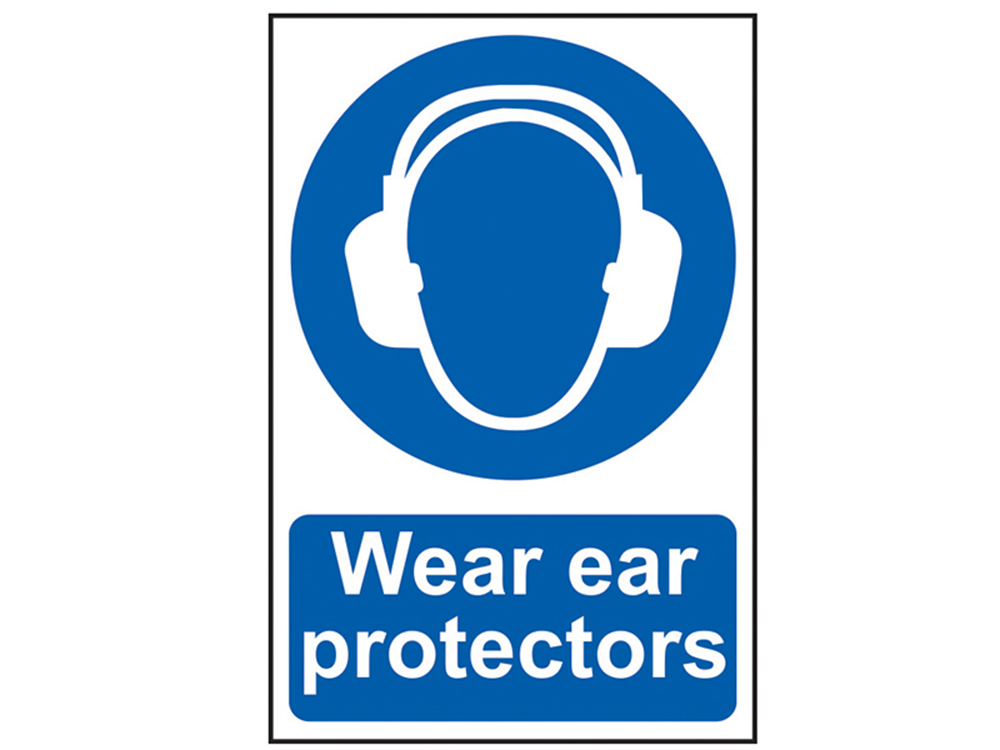 Scan SCA0005 Wear Ear Protectors - PVC 200 x 300mm |