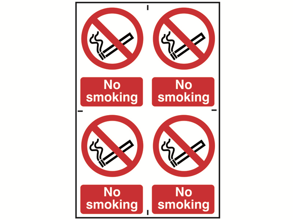 Scan SCA0552 No Smoking - PVC 200 x 300mm |