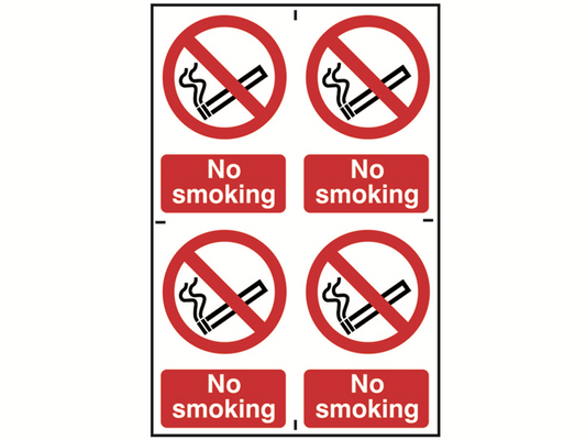 Scan SCA0552 No Smoking - PVC 200 x 300mm |