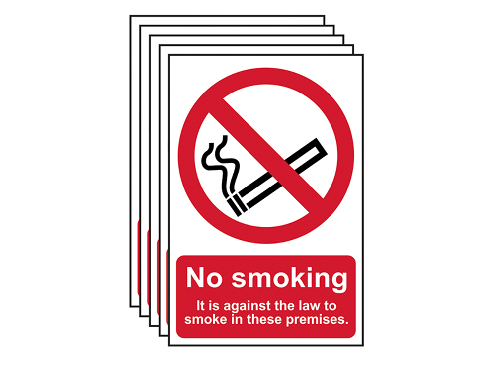 Scan SCA05675 No Smoking In These Premises PVC 200 x 300mm |