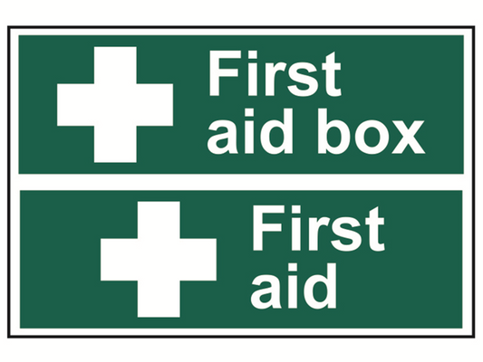 Scan SCA1553 First Aid Box / First Aid - PVC 300 x 200mm |