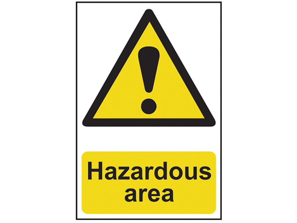 Scan SCA4107 Hazardous Area - PVC 400 x 600mm |