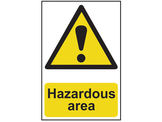 Scan SCA4107 Hazardous Area - PVC 400 x 600mm |