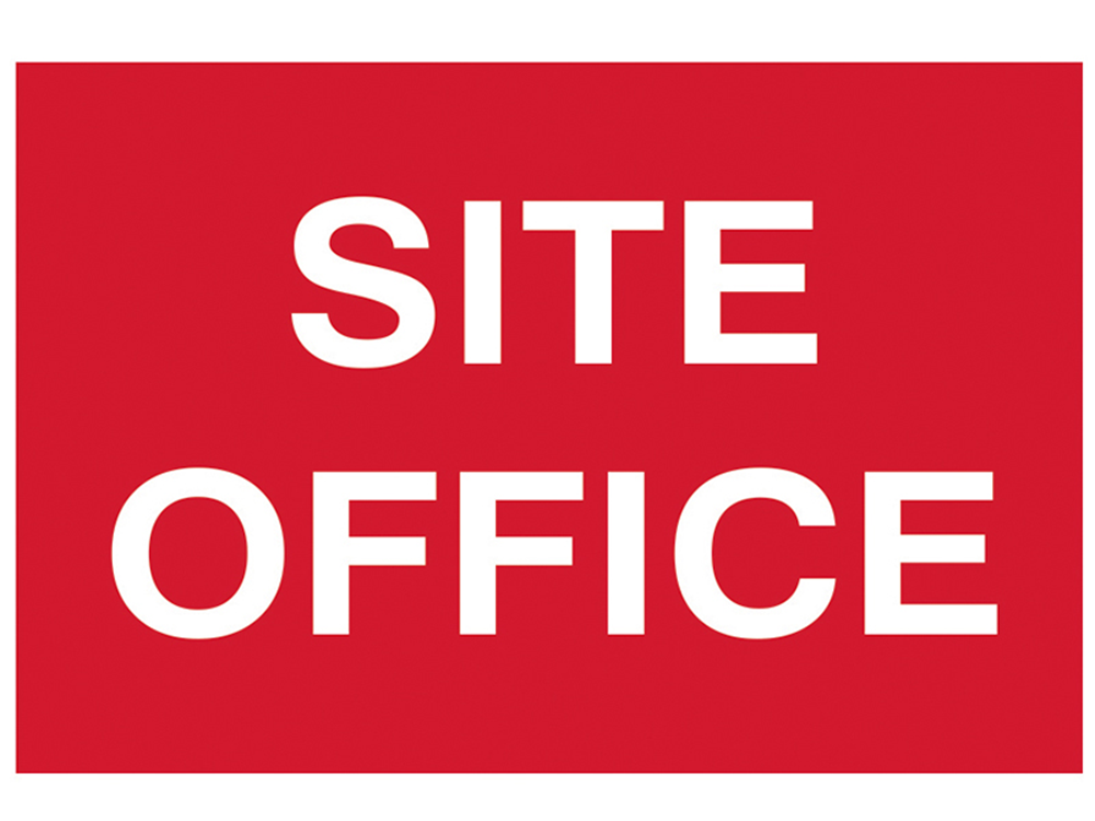 Scan SCA4252 Site Office - PVC 600 x 400mm