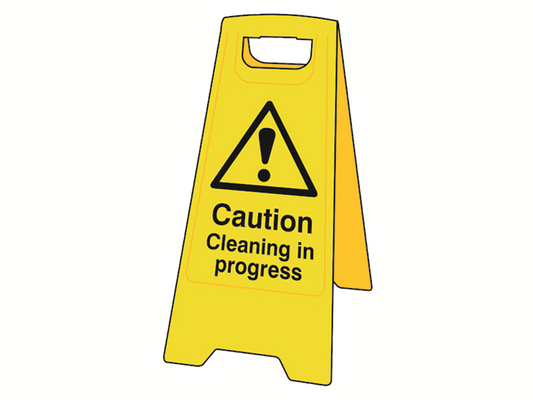 Scan SCA4703 Heavy-Duty 'A' Board: Caution Cleaning In Progress |