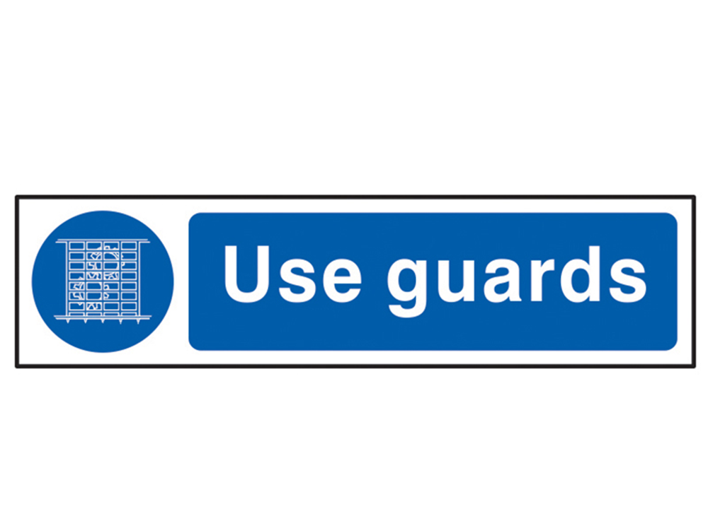 Scan SCA5003 Use Guards - PVC 200 x 50mm |