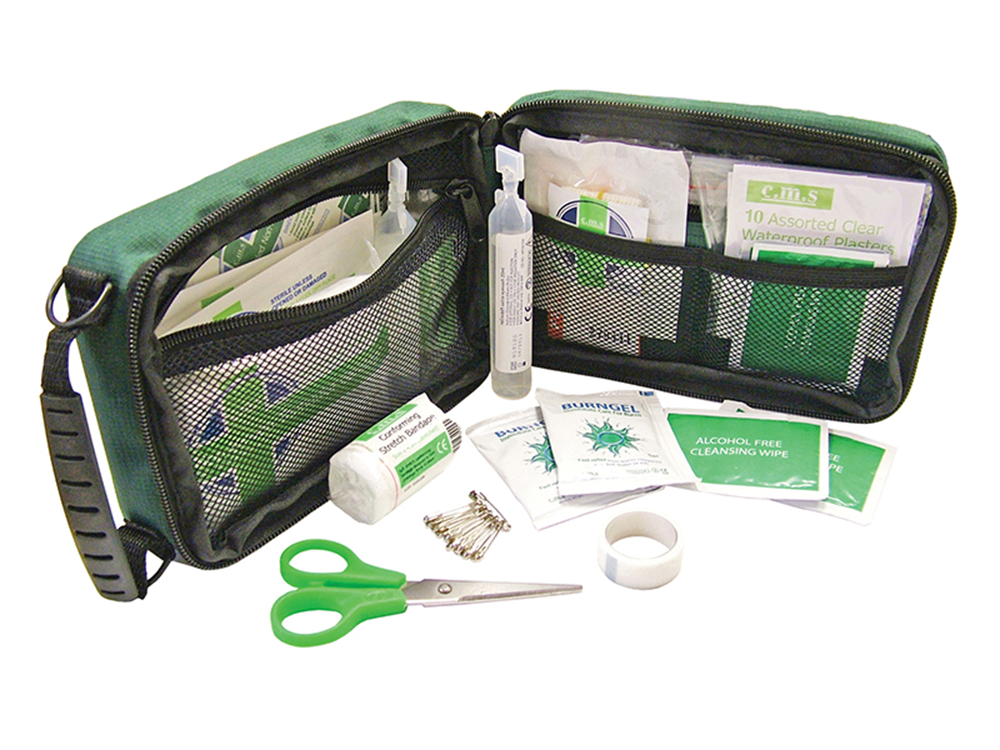 Scan SCAFAKGP Household & Burns First Aid Kit, 45 Piece |