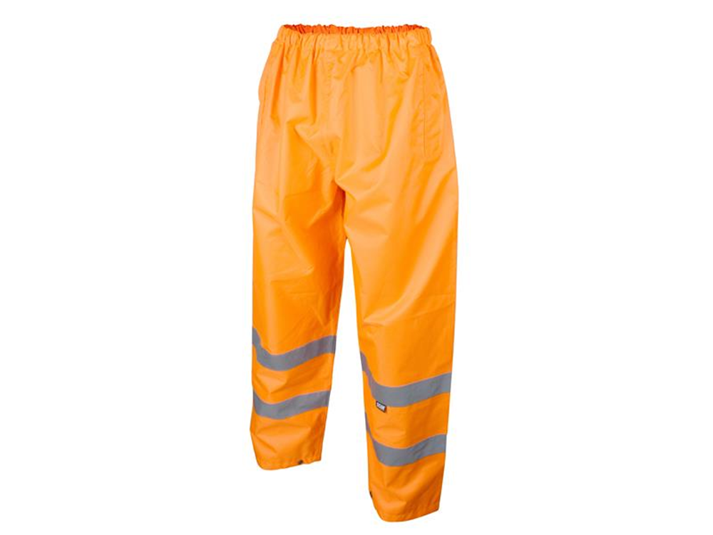 Scan SCAHVMTXXLO Hi-Vis Motorway Trouser Orange - XXL (48in) |