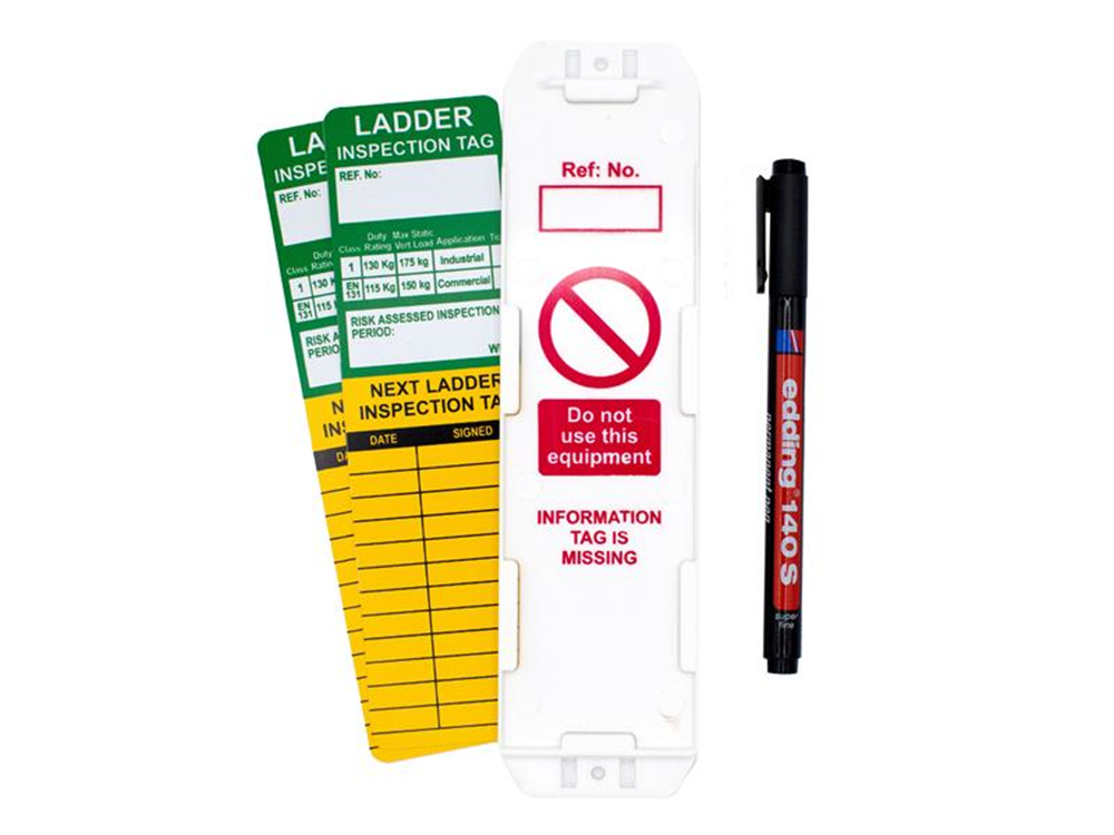 Scan SCALADTAGB Ladder Tag Kit - 10 Kits per Box |