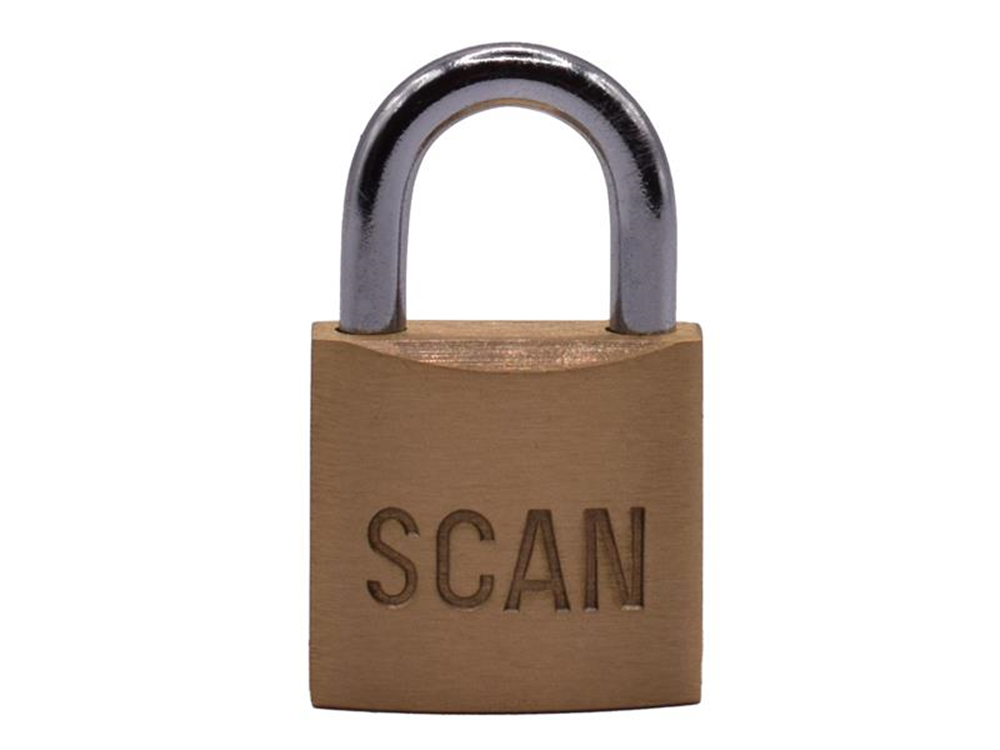 Scan SCAPLB25 Brass Padlock 25 SCAPLB25 |