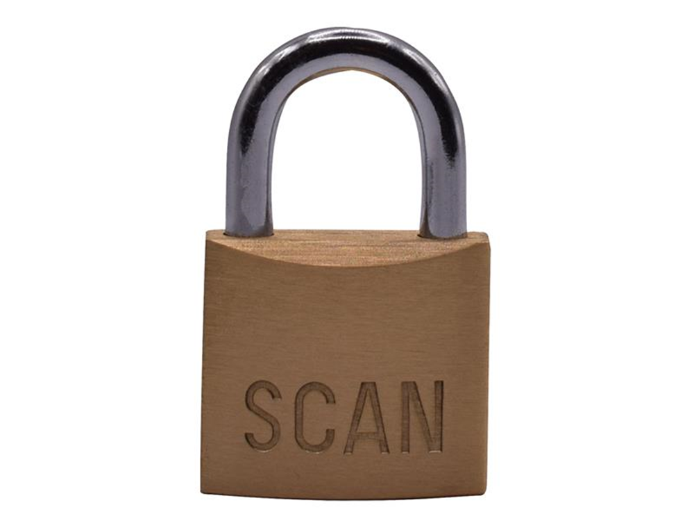 Scan SCAPLB30 Brass Padlock 30 SCAPLB30 |