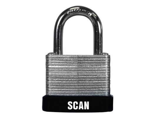 Scan SCAPLLAM30 Laminated Steel Padlock 30 SCAPLLAM30 |