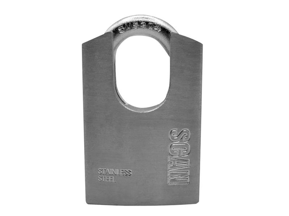Scan SCAPLS50 Stainless Steel Shrouded Padlock 50 SCAPLS50 |
